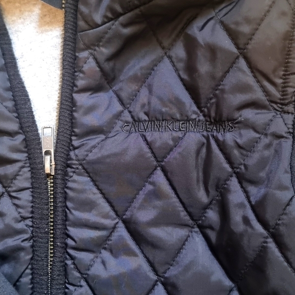 CALVIN KLEIN Jeans Youth Quilted Jacket - Black - Picture 2 of 5
